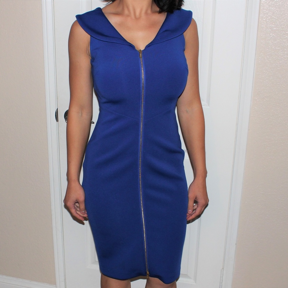 Calvin Klein Royal Blue Dress